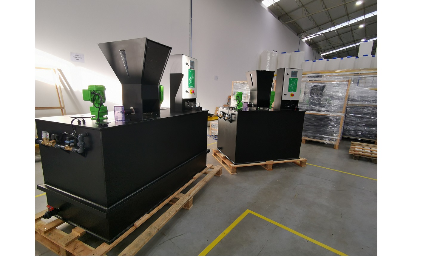 Polymer Preparation Systems Powder in 3 chambers Kozegho